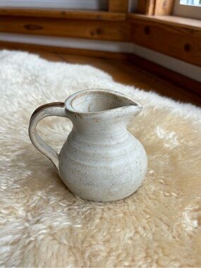 Vintage Studio Pottery Cream Pitcher